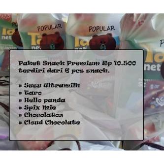 

Paket Snack Ulang Tahun / Paket Snack Rp 9.500,- / Pouch Hampers Mini / Bingkisan Ulang tahun / Paket Snack Ulang Tahun Anak / Paket snack