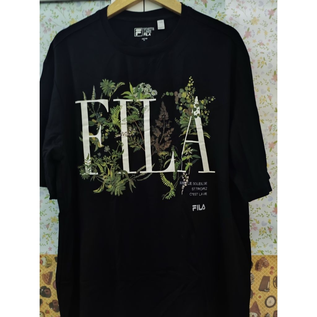 KAOS FILA SUPER ADEM + SUPER LANGKA SZ XL ORIGINAL