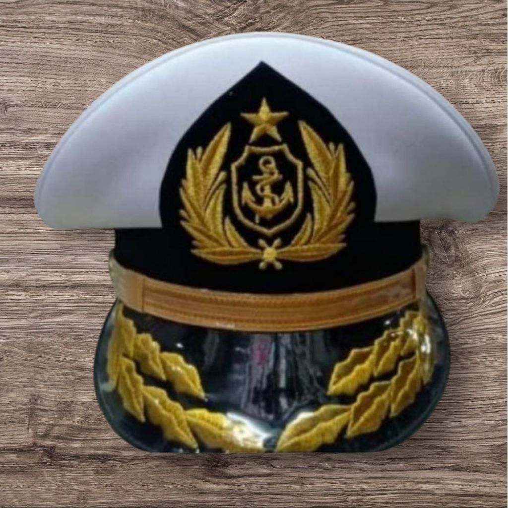 TOPI PET PELAYARAN DUA RAY/TOPI PET/ TOPI PET CAPTEN