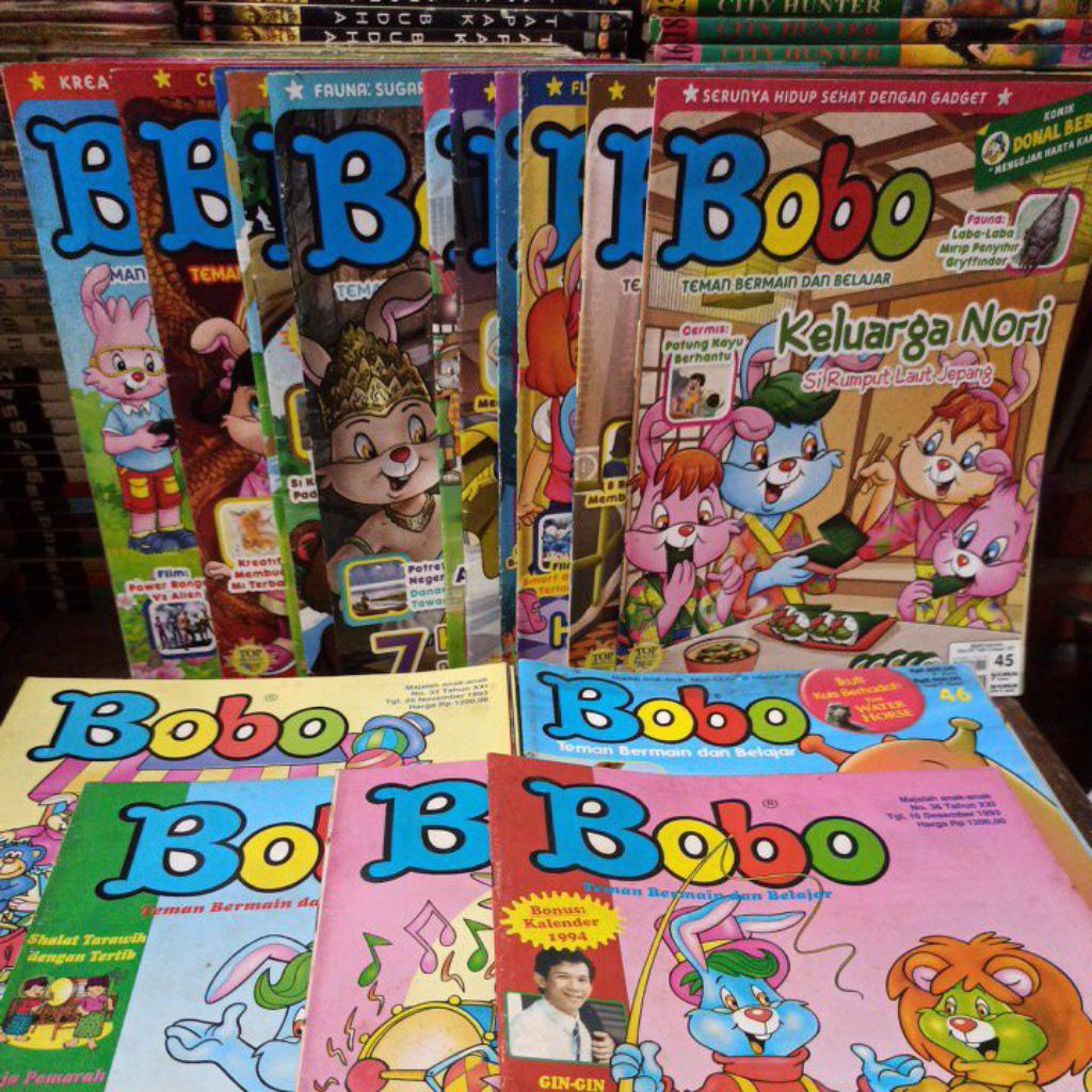 Majalah Bobo,  dijual random [Preloved]