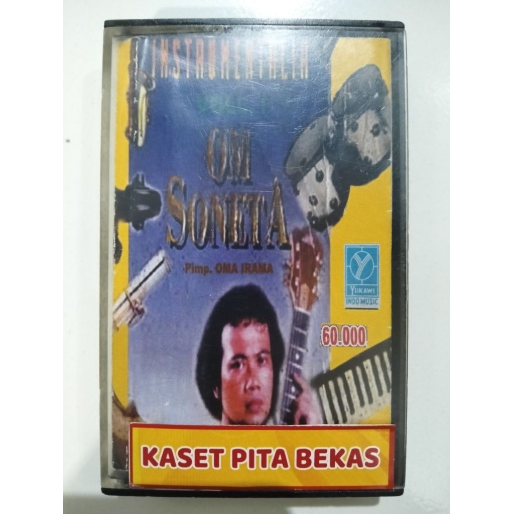 kaset pita bekas dangdut Rhoma irama instrumental