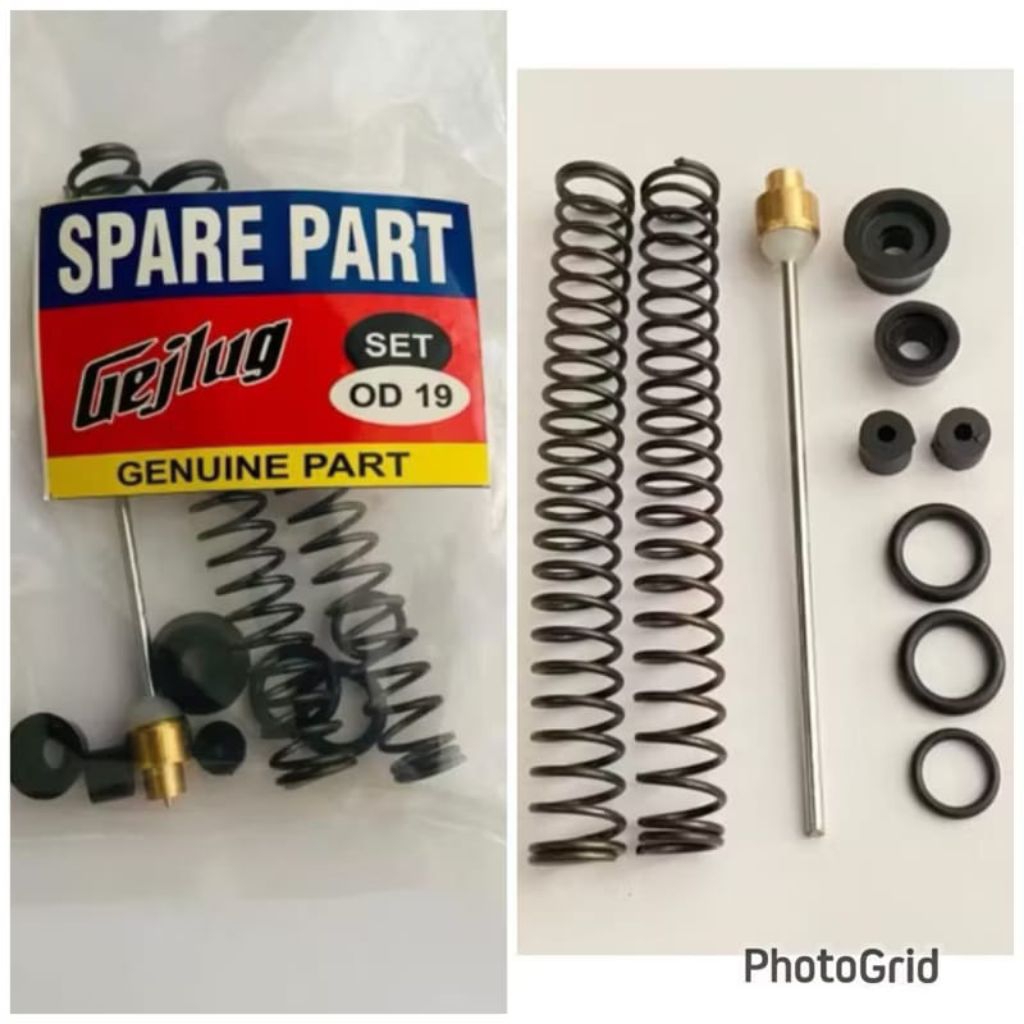 sparepart gejlug od 16 od 19 od 22 od 25 / part pompa angin gejluk