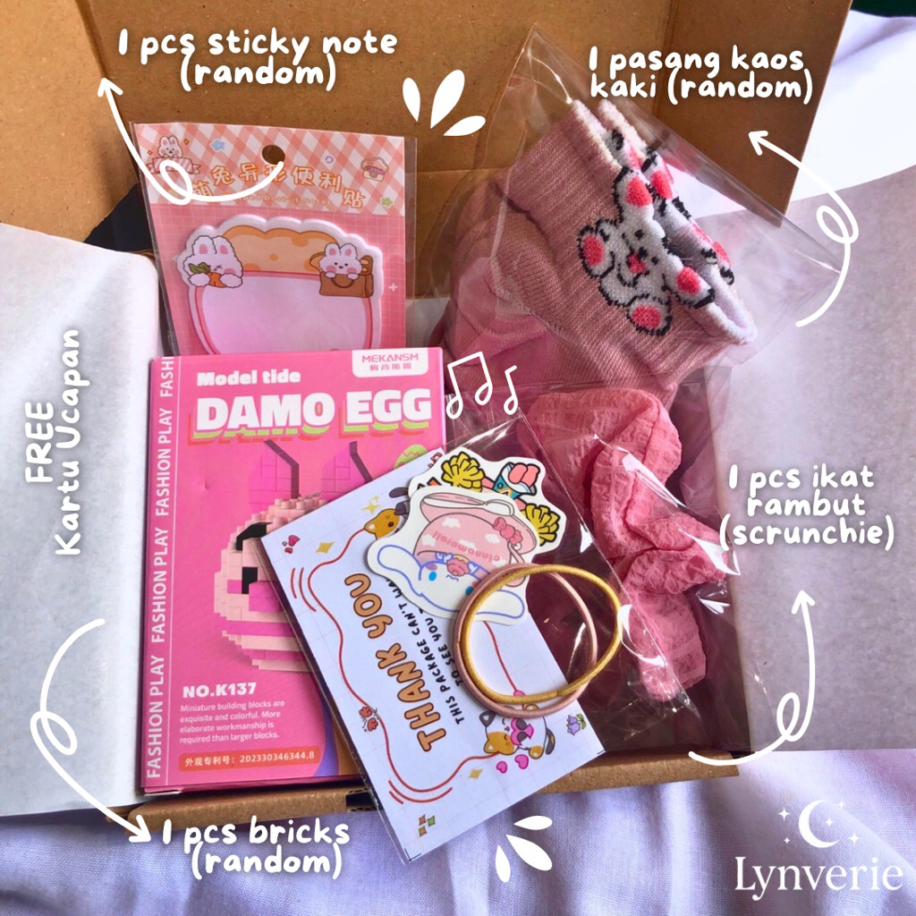 

DREAMY MINI BUNDLE (PINK EDITION) || Hampers Gift Box