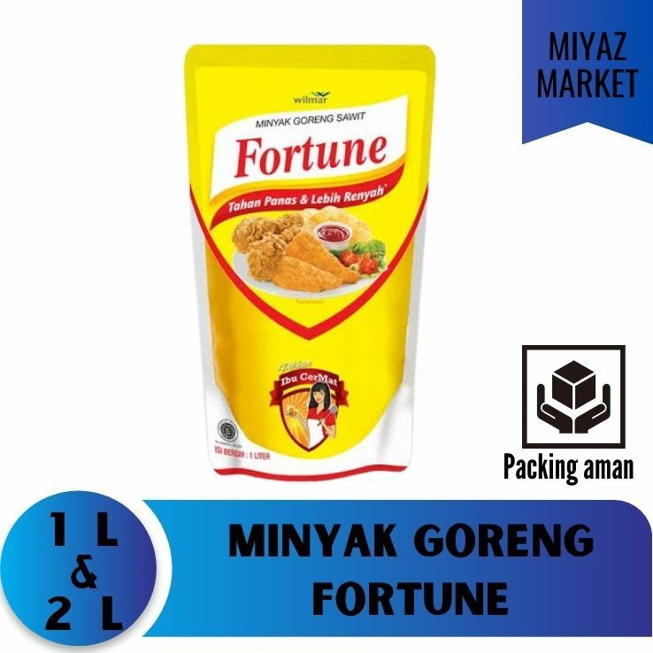

❤MIYAZMARKET❤ Minyak Goreng Fortune pouch / Fortune 1 Liter refill/ Fortune 2 Liter