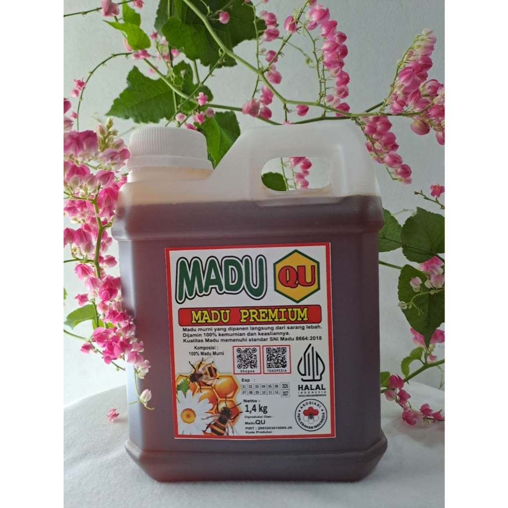 

1,4 Kg - Madu QU - MADU PREMIUM
