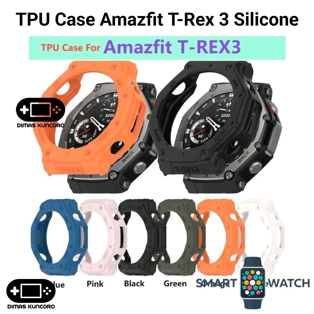 TPU Case Amazfit T-Rex 3 silicone silicon soft protector casing t rex 3 trex 3