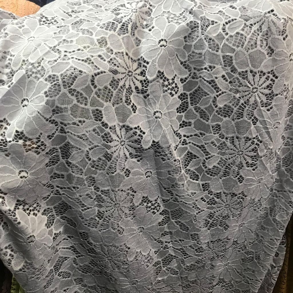 Kain Brokat Katun Mewah | Bahan Brokat Premium | Bahan Brokat Import | Kain Meteran (Harga 0,5meter)
