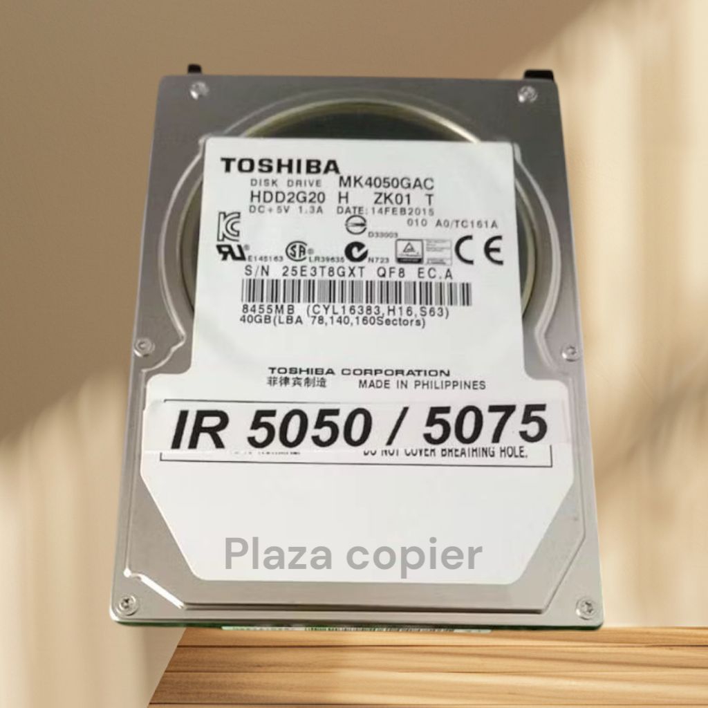 HARDISK Mesin Fotocopy Canon IR 5050/5075