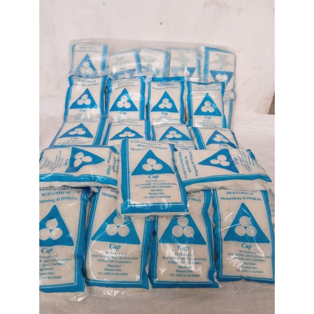 

10pcs Garam Kasar/ Garam Masak BERYODIUM 200gram