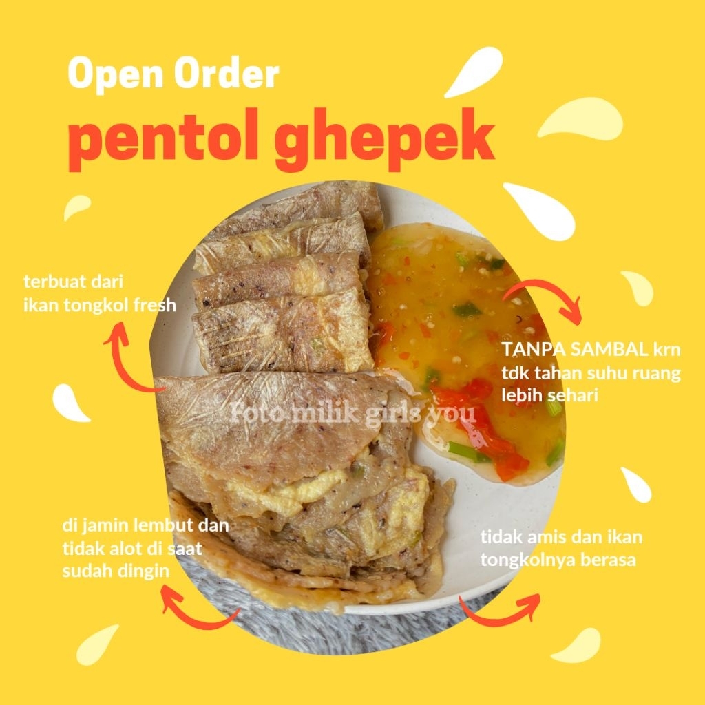 

Pentol gepek madura 10 biji kemasan vakum (ikan tongkol), TANPA SAMBAL YA HANYA RESEP SAJA