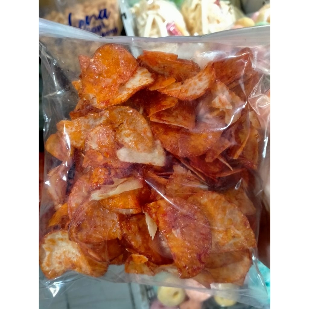 

KERIPIK SINGKONG PEDAS BALADO
