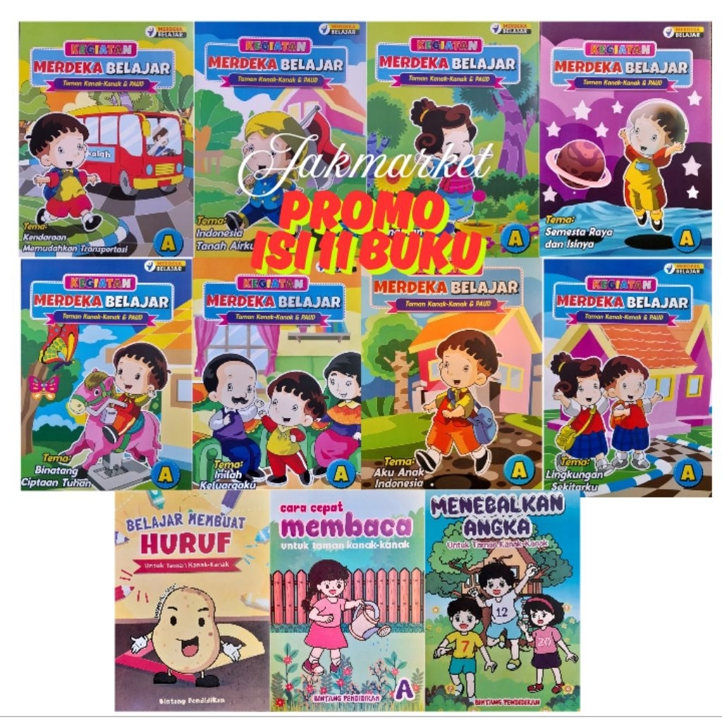 BUKU PAKET MERDEKA BELAJAR TK dan PAUD