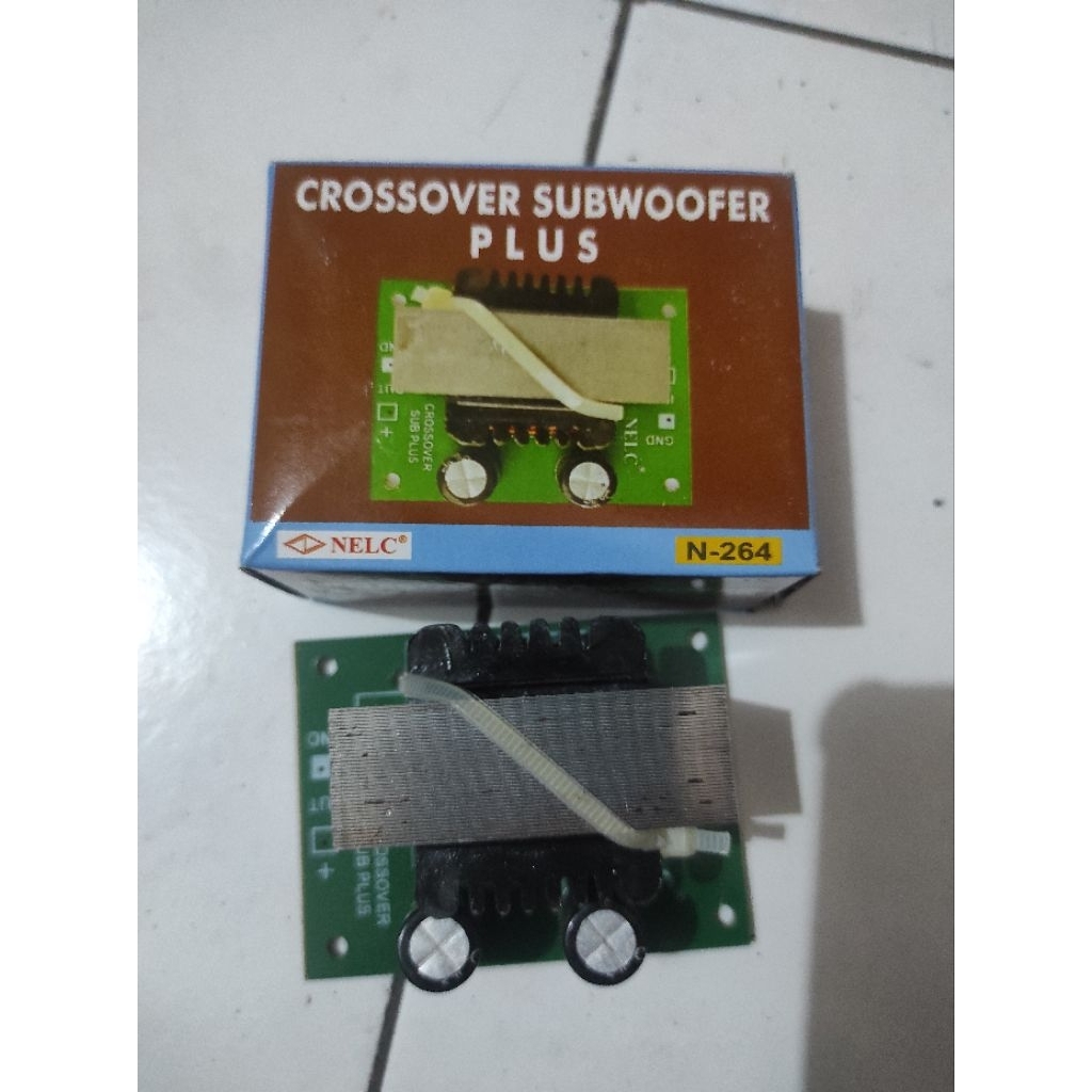 CROSSOVER NELCN264 KHUSUS SUBWOOFER CROSSOVER SUBWOOFER NELC
