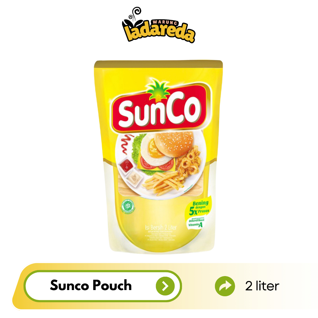 

SUNCO Pouch Minyak Goreng Kemasan 2 liter
