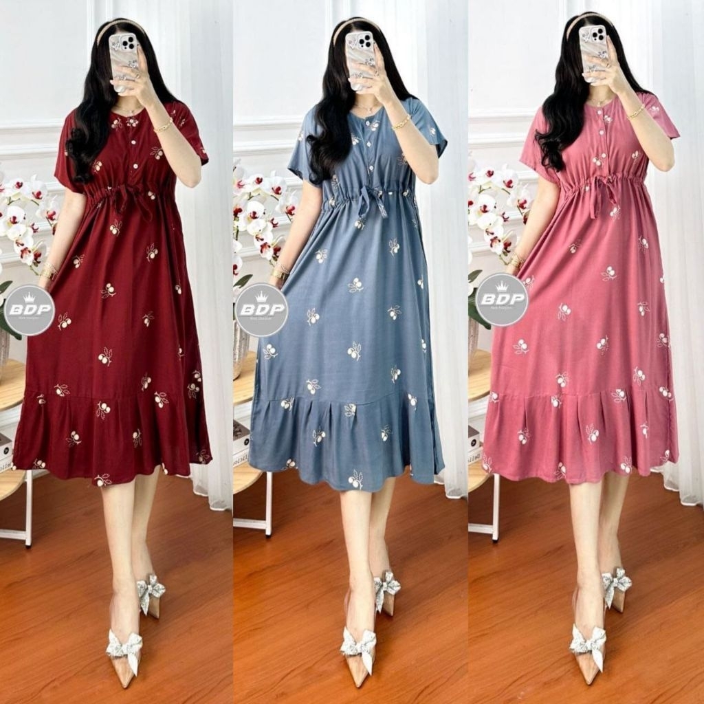 DASTER LENGAN PENDEK VELLY BUSUI FRIENDLY KEKINIAN ( By. BDP )