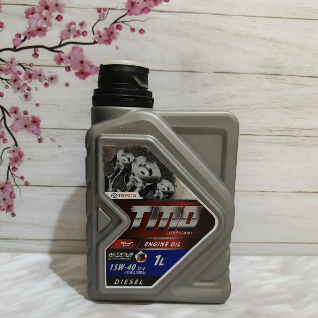 OLI MESIN DIESEL TMO DIESEL 1 LITER SAE 15W-50 PELUMAS MESIN TOYOTA INNOVA, FORTUNER