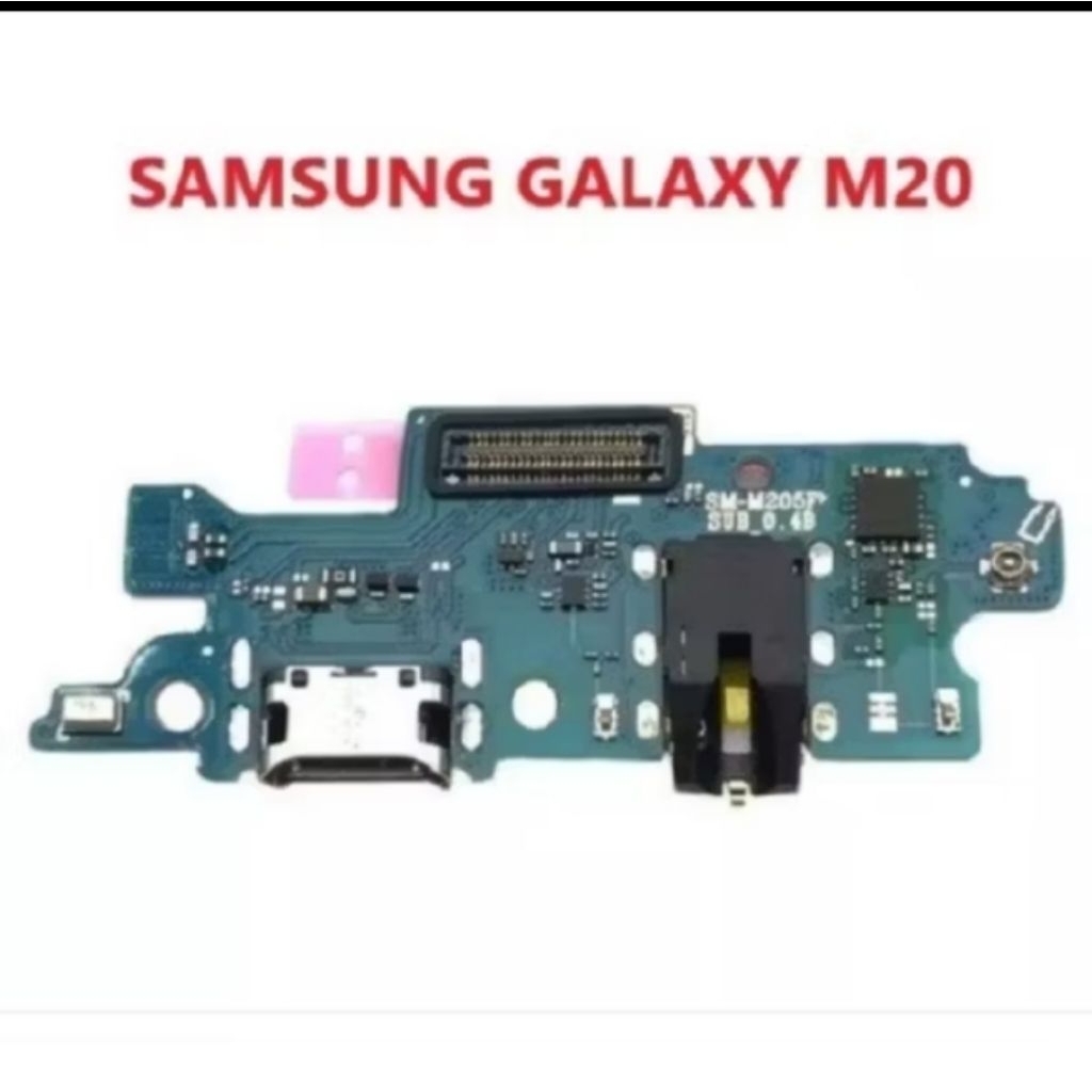 Papan cas samsung m20/m205 original plus ic