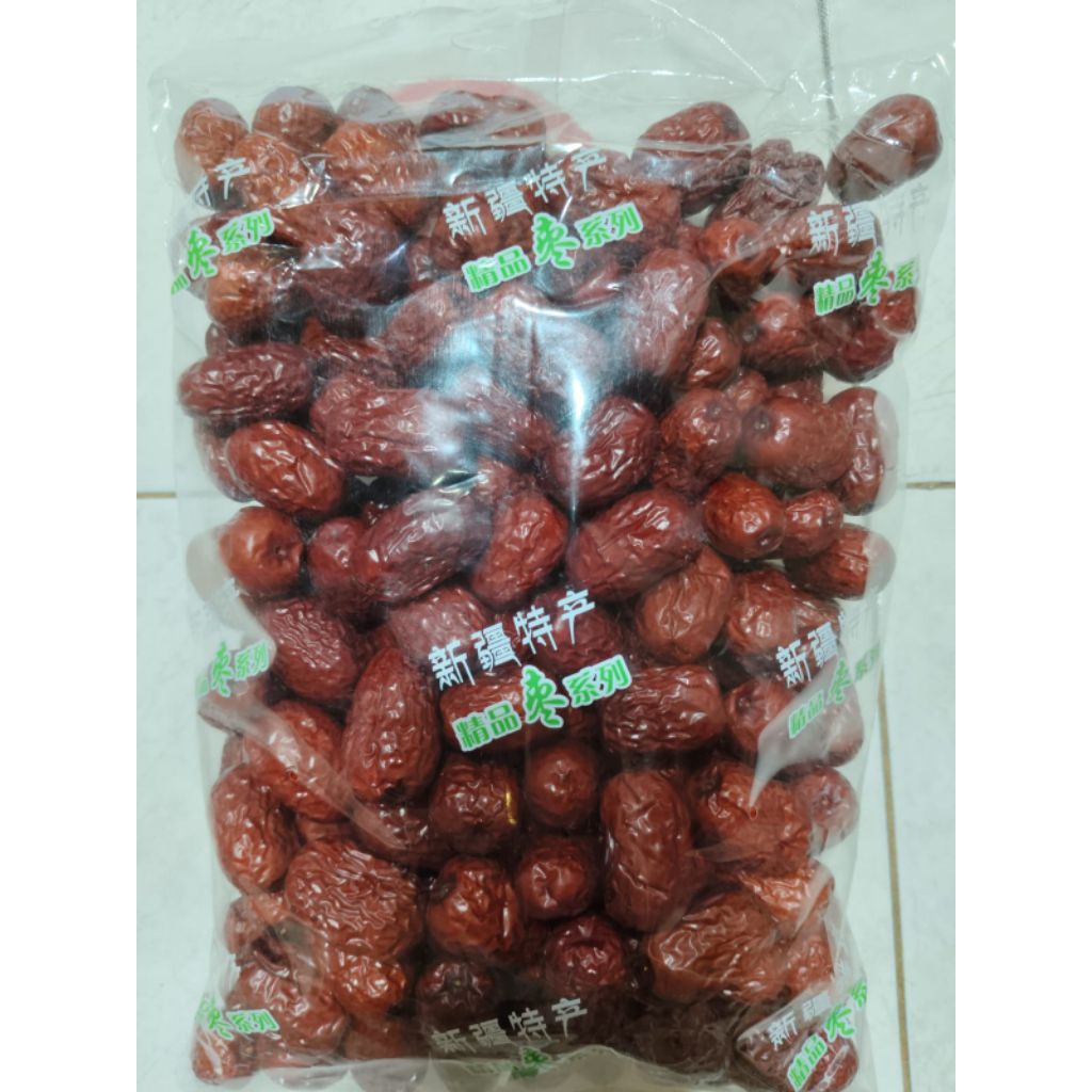 

Angco Merah | Hong Zao | Red Dates / Kurma Merah Premium Jumbo isi 1kg