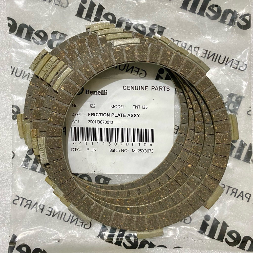 kampas kopling benelli motobi 152 / benelli TNT 135 Original benelli