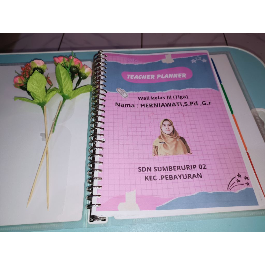 

Binder plan ajar kelas 3 SD jurnal guru teacher planer beserta isinya