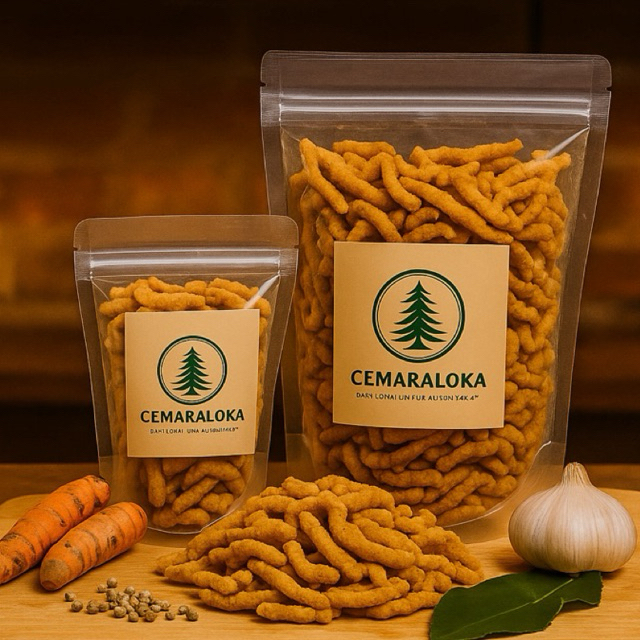 

CemaraLoka - Kripik Usus Ayam Gurih Rempah 250gr