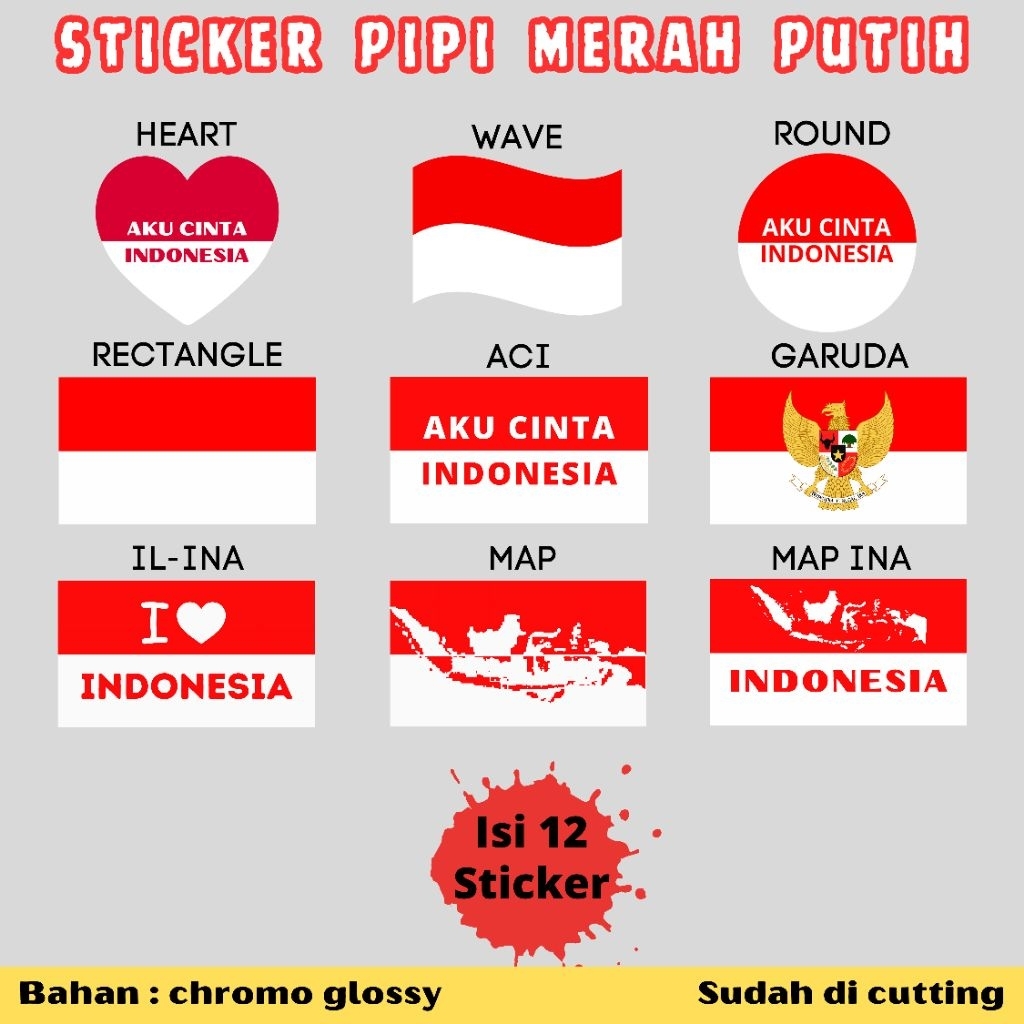 

Sticker Pipi Merah Putih 17 Agustus