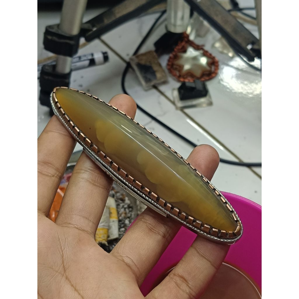 batu akik pandan semu babon