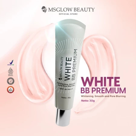 Ms Glow White BB Premium Whitening Daily Bb Cream / Ms Glow Bb Cream / Bb Cream Ms Glow