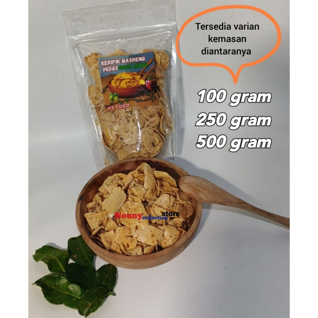 

kripik Basreng pedas daun jeruk kota bogor
