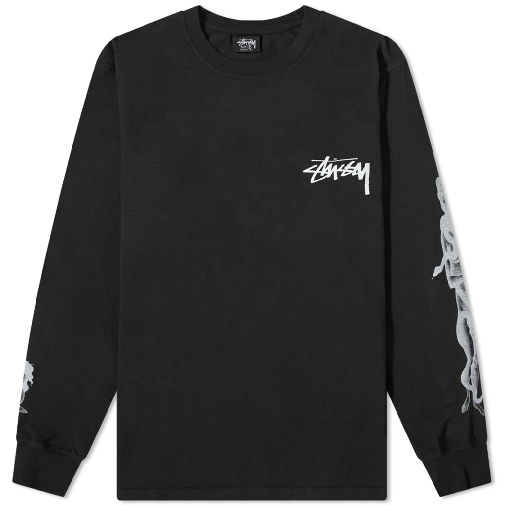 Stussy Venus Pigment Dyed Long Sleeve Tshirt Original