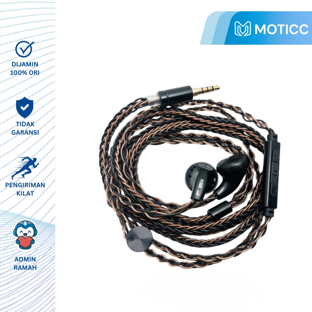 KGIS SP500 Pro Revolution High End Earphone HiFi Headset Rich Detail