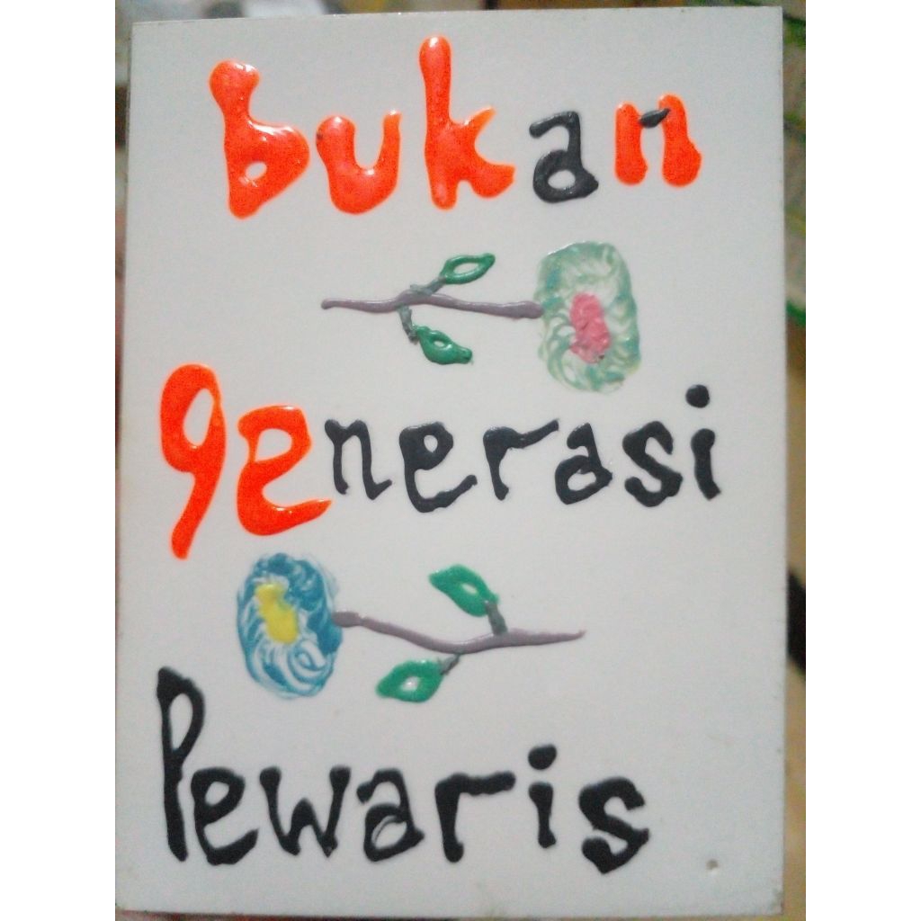 

British Sticker Timbul : Bukan Generasi Pewaris