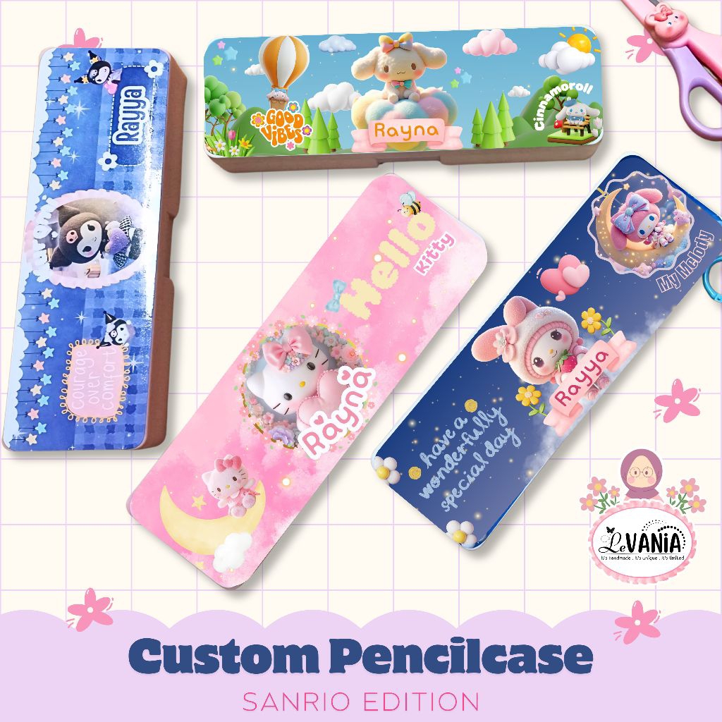 

Le Vania PencilCase Sanrio Edition | FREE Custom Name
