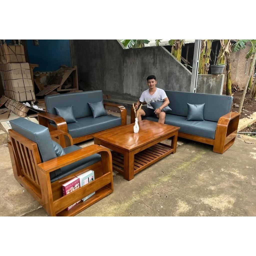 kursi tamu minimalis, kursi tamu jati jepara