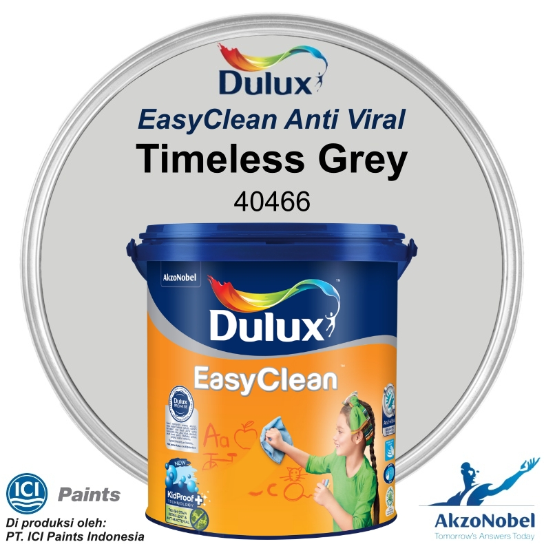 CAT DULUX EASY CLEAN 2.5 LT - TIMELESS GREY 40466