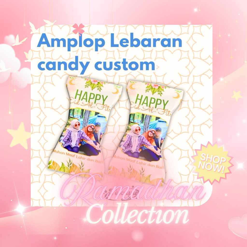 

[Per 8pc] Amplop Lebaran Candy Custom foto