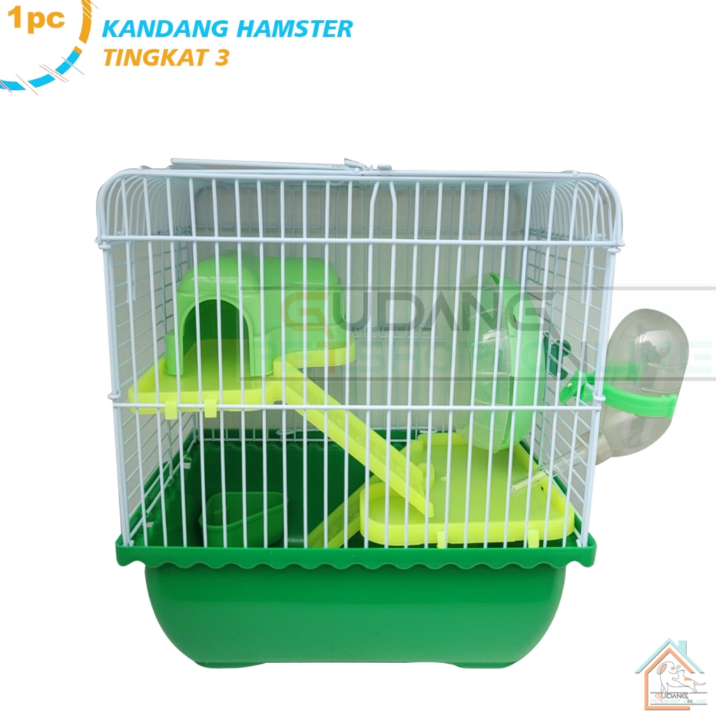Sweet K 168 Kandang Hamster Tingkat 3 Lantai / kandang Hamster 1SET GPO