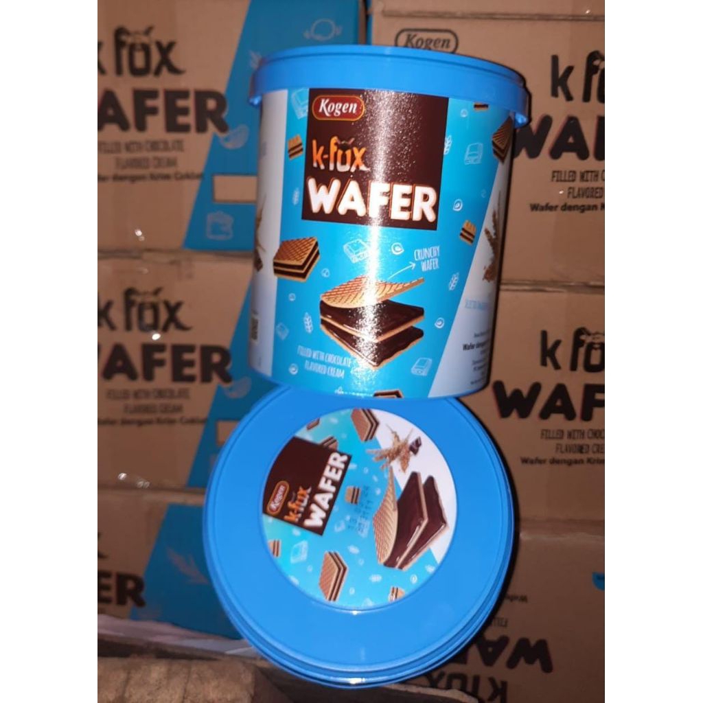 

1 toples kogen kfox wafer chocolate