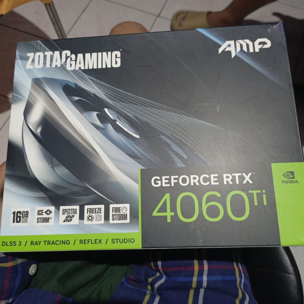 (Second) VGA ZOTAC Nvidia GeForce RTX 4060 Ti 16GB - Performa Gahar Siap Game AAA & Render Cepat den