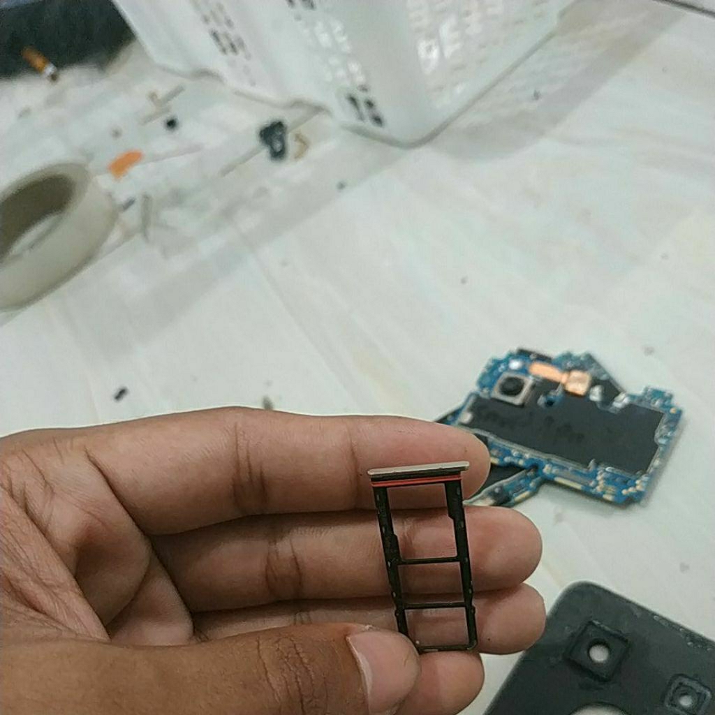 simtray bekas Infinix smart 8 pro