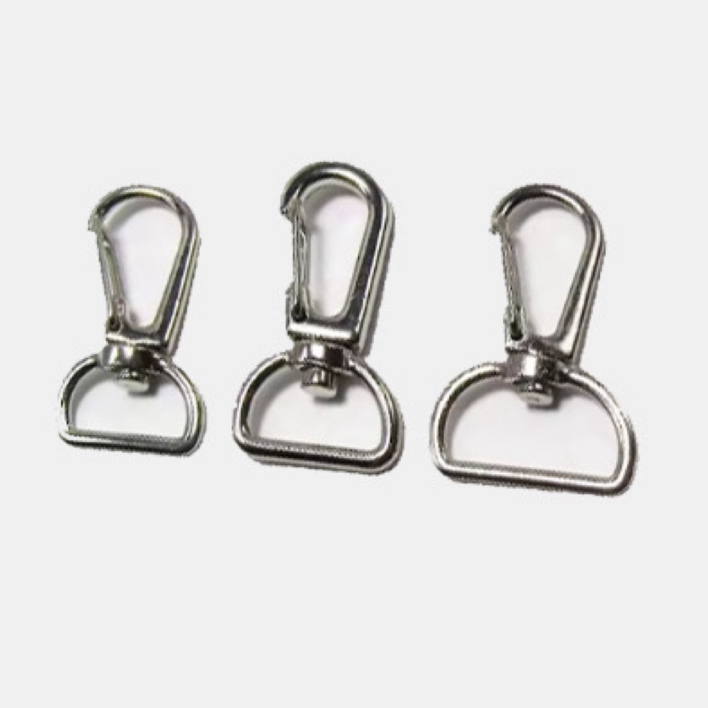 

( ISI 10 ) Kait Besi Kawat 2,5cm Gantungan Pengait Kawat Tali Id Lanyard Cantolan 2,5cm Cantelan Hook Tali ID Card Besi Pengait Name Card