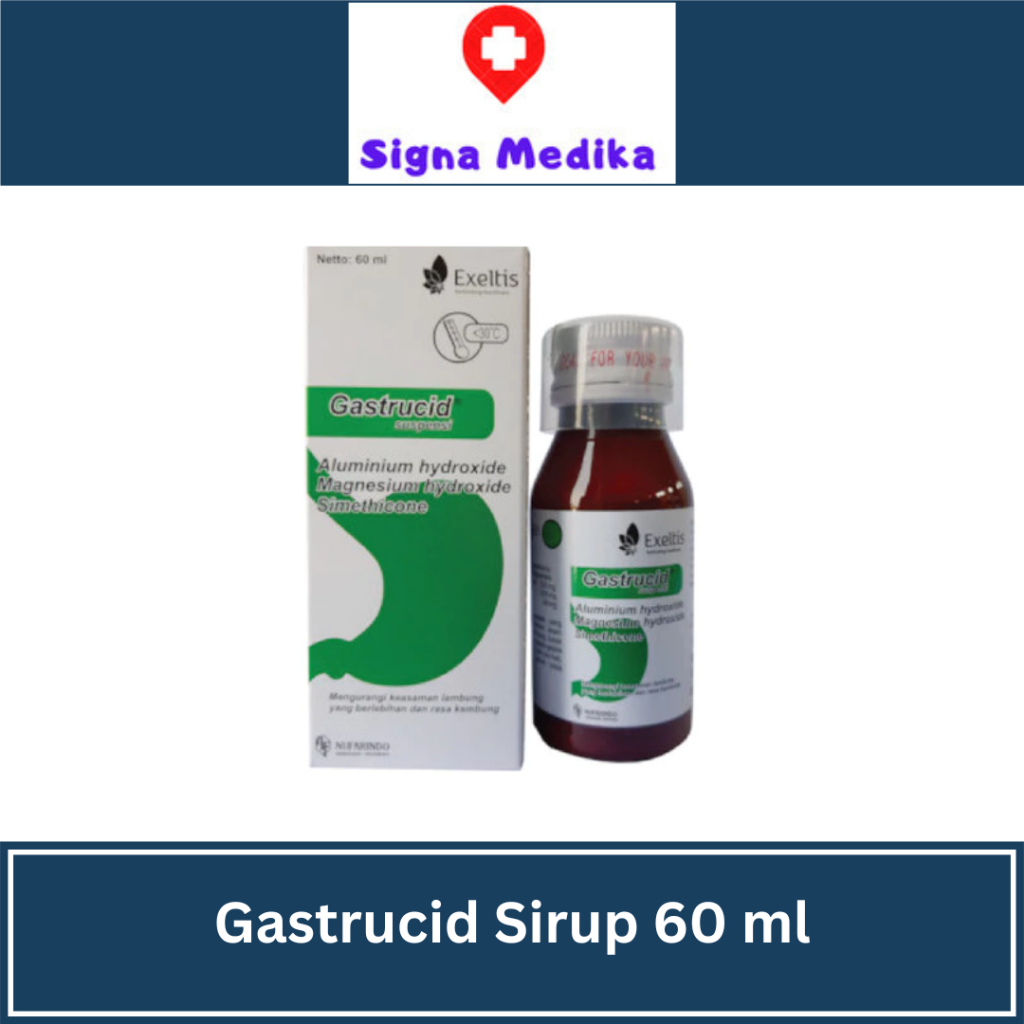 Gastrucid Sirup 60ml - Obat Maag