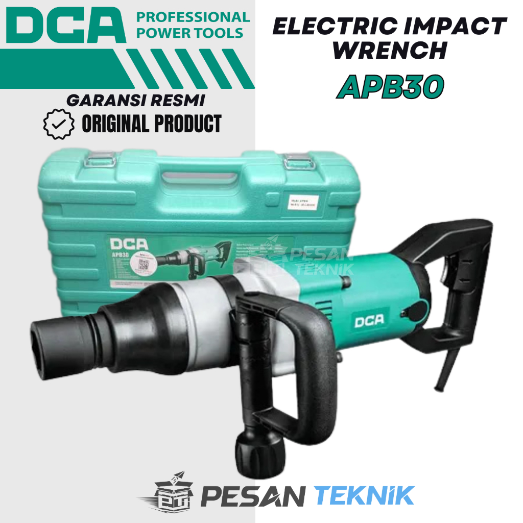 Mesin Pembuka Baut Listrik Electric Impact Wrench 1 inch DCA APB30