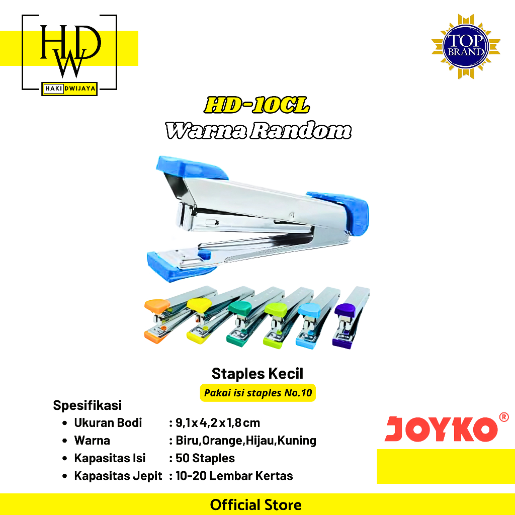

Joyko Staples Kecil HD-10CL