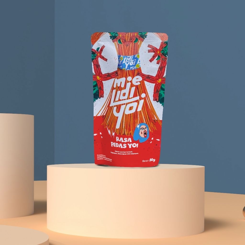 

(SNACKO.ID) CEKELIN MIE LIDI YOI - SNACK PEDAS YOI