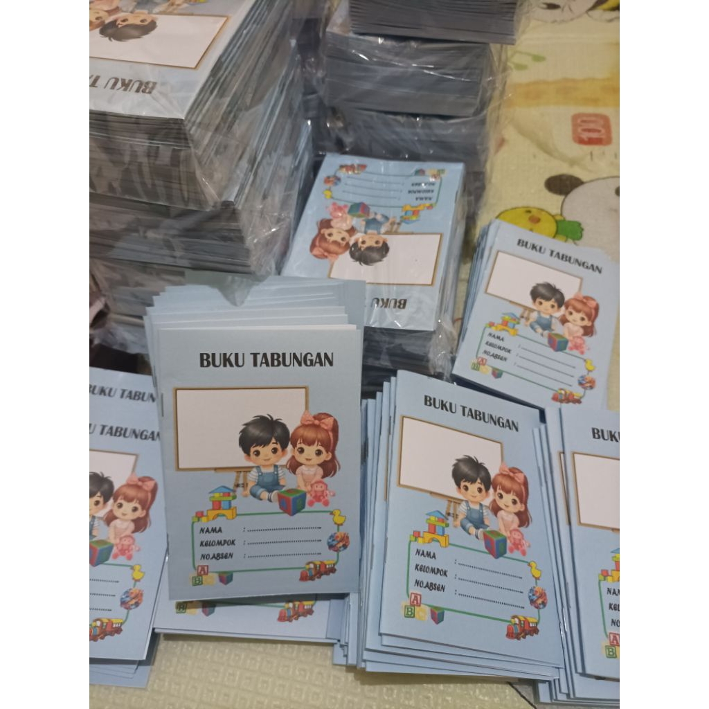 

BUKU TABUNGAN NON CUSTOM isi 16 halaman