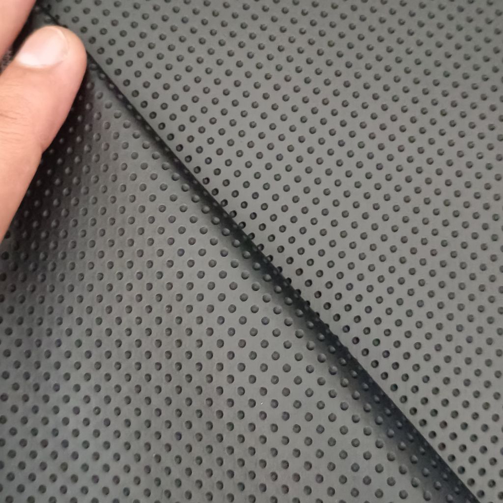 Bahan Imitasi Bintik/bahan jok motor per 1 meter