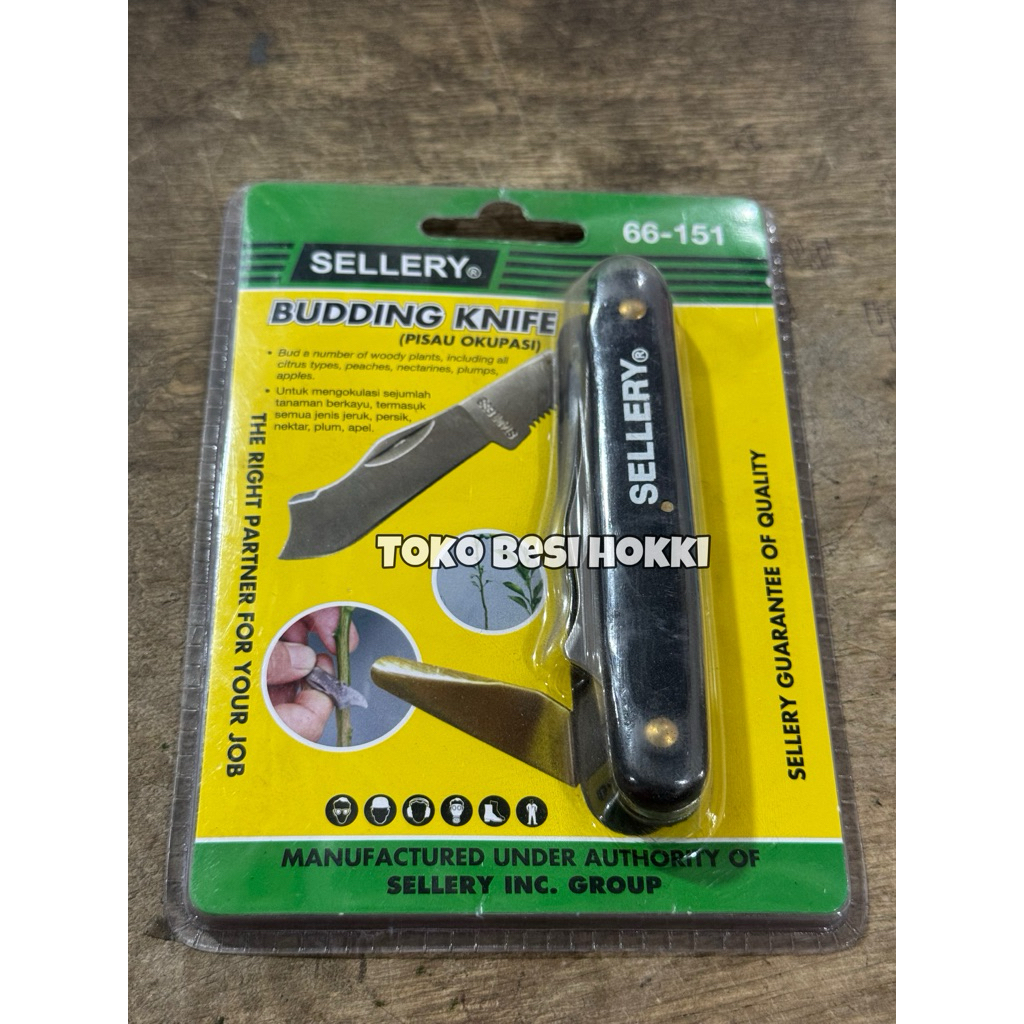 Pisau Okulasi Serbaguna / Pisau Lipat Okulasi / Pisau Cangkok Sellery 66151