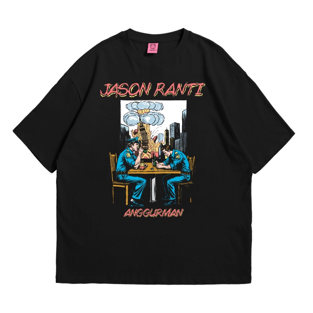 Jason Ranti - T-Shirt Original Kaos Anggurman
