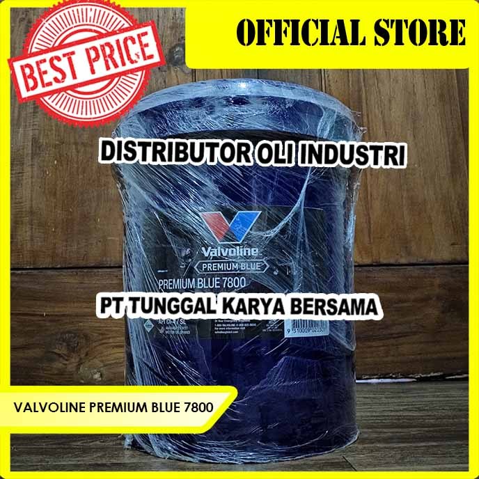 VALVOLINE PREMIUM BLUE 7800 15W-40 ( 18L - Ready Stock )